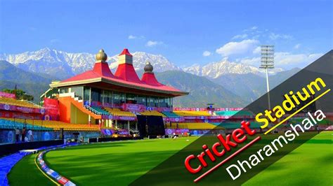 India's Most Beautiful Cricket stadium- "Dharamshala" - YouTube