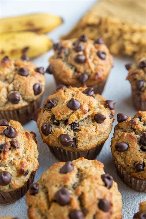 Almond Flour Banana Muffins - The Roasted Root