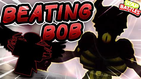 BEATING the ETERNAL BOB boss battle (Tips & Tricks!) - Slap Battles Roblox - YouTube