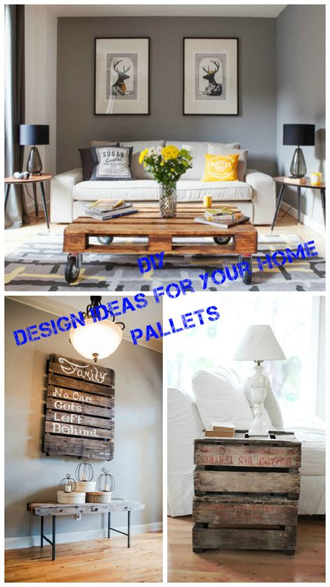 DIY. Design ideas for your home with pallets - Decoholic Girl