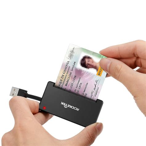 Rocketek SMART Card Reader for ATM / IC ID Card - rocketeck