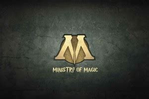 Ministry Of Magic Logo And Text Paper Print - Movies posters in India ...