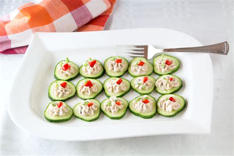 Salmon Mousse on Cucumber Slices – Art of Natural Living