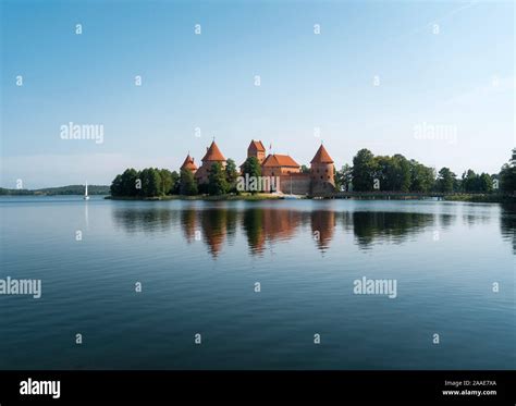 Trakai Island Castle Stock Photo - Alamy