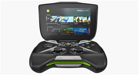 Nvidia shield portable 3D model - TurboSquid 1198562