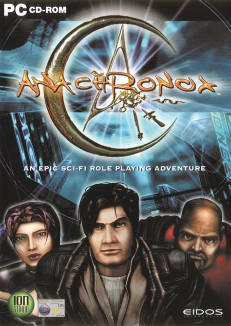 Anachronox (2001) Windows box cover art - MobyGames