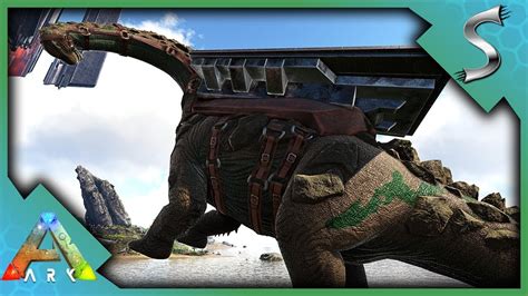 TITANOSAURUS TAMING WITH QUETZ GUNSHIP! THE RISE & FALL OF DAVE! - Ark: Survival Evolved [S4E100 ...