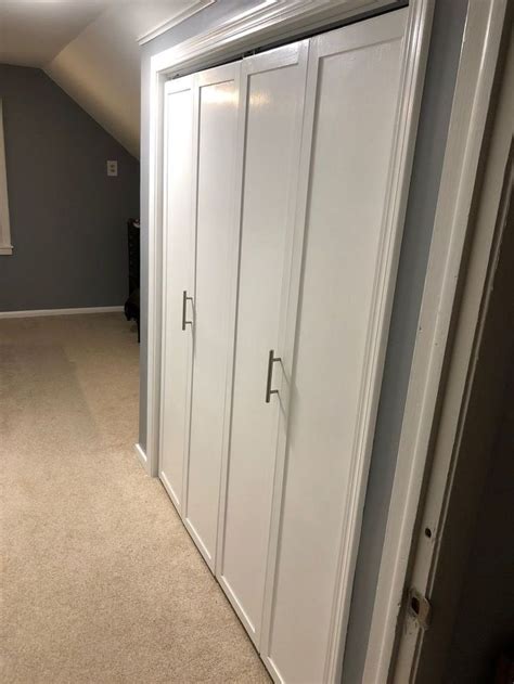 DIY Bifold Closet Door Makeover Idea