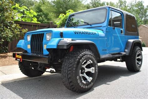 1989 Jeep Wrangler Islander V8 Conversion 0 Blue 2d SUV 4wd 6 5 Speed ...