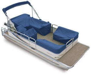 a white and blue boat with two seats on it