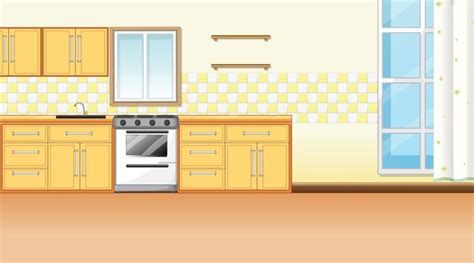 Empty kitchen clipart Vectors & Illustrations for Free Download | Freepik