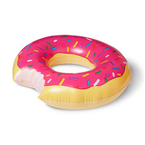 Big Mouth Giant 4 Foot Vinyl Frosted Strawberry Sprinkle Donut Summer ...