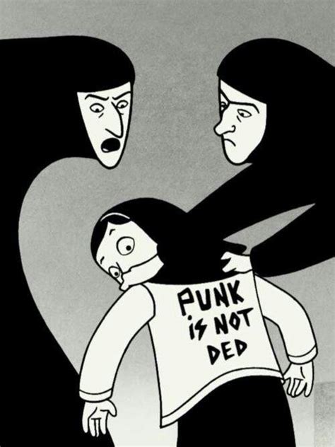 Persepolis | Graphic novel, Punk, Novels