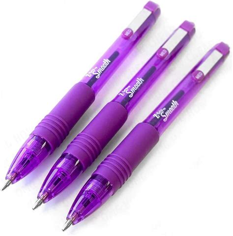 Amazon.co.uk: purple biro pens