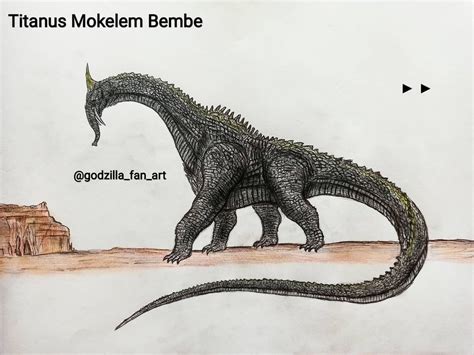 Titanus Mokele Mbembe by godzilla_fan_art | All godzilla monsters, Godzilla, Fan art