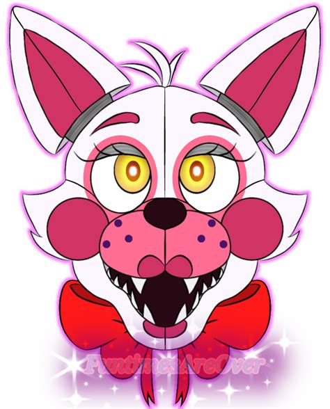 Funtime Foxy Head by FuntimesAreOver | Fnaf drawings, Funtime foxy, Fnaf art