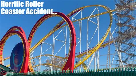 Horrific Roller Coaster Accident in Mexico - YouTube