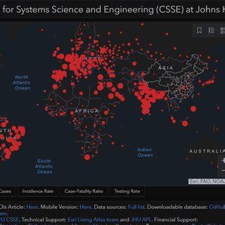 3 COVID-19 Dashboard developed by Johns Hopkins University | Download ...