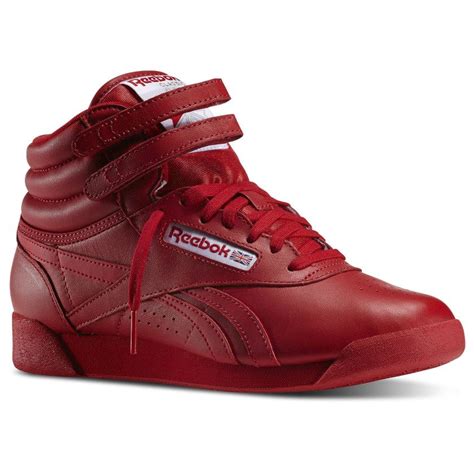 Freestyle Hi Spirit Excellent Red / White M43399 | Reebok shoes women ...