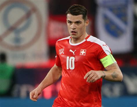 Granit Xhaka | Euro 2016 best passers from the Premier League | Sport ...