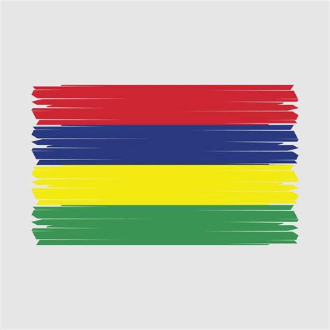 Mauritius Flag Vector 21683469 Vector Art at Vecteezy