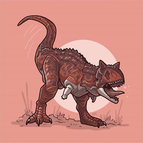 Moving on to day seven of #JurassicJune! Here we have the Carnotaurus ...