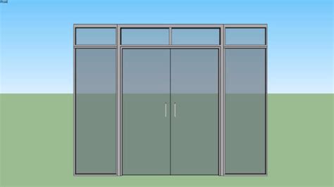 Glass Door 3d Sketchup - Glass Door Ideas