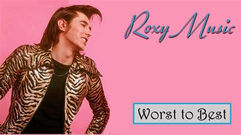 Roxy Music | Albums Ranked | Worst to Best - YouTube