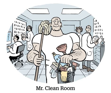 Comic: Mr. Clean Room | AdExchanger