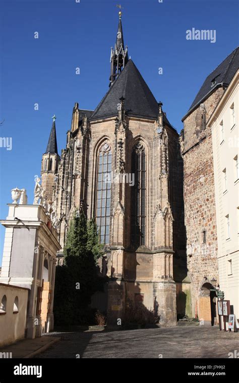 castle church altenburg castle Stock Photo - Alamy