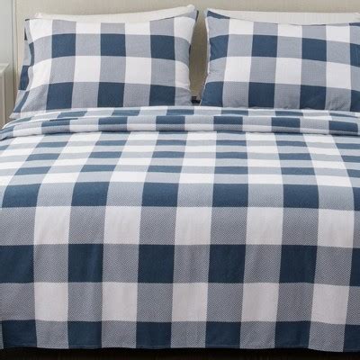 Great Bay Home Cotton Printed Flannel Sheet Set : Target