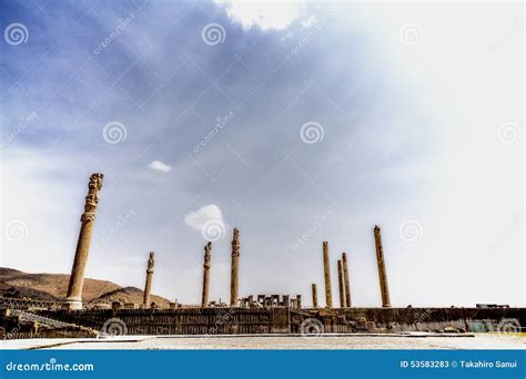 Persepolis, Ancient City of Persia Editorial Stock Photo - Image of ...