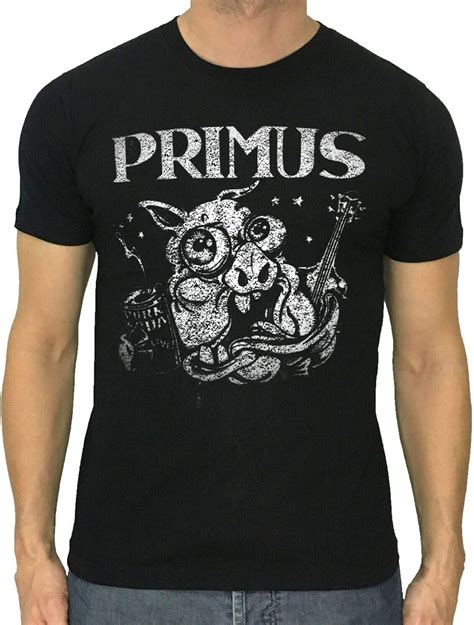 weisheng Primus t-Shirt Pork Soda Album Metal Band Cotton Black Size S to 5XL: Amazon.co.uk ...