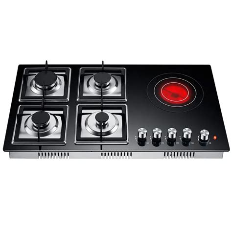 New Design 5 Burner Gas And Electric Ceramic Cooktops For China Kitchen Glass Gas Cooker. - Buy ...