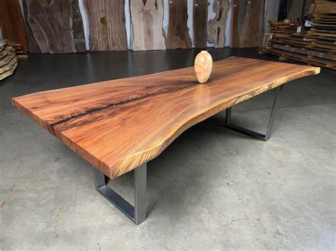 American Single Slab Black Walnut Dining Table – Collector's Specialty Woods