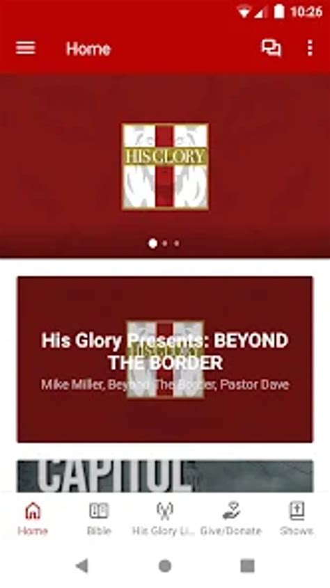 His Glory Ministry for Android - Download