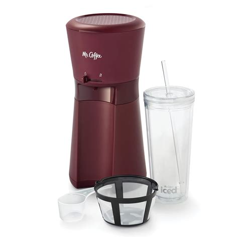 Mr. Coffee® Iced™ Coffee Maker with Reusable Tumbler and Coffee Filter ...