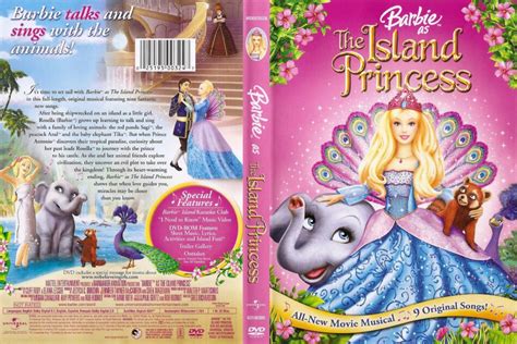 Barbie as The Island Princess - DVD, FRONT COVER