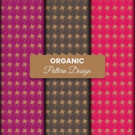 ORGANIC PATTERN DESIGN on Behance