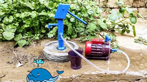 How to make mini water pump and handpump diy tractor and trolley @mini ...