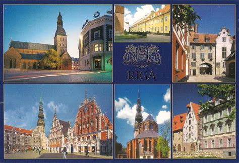 MY UNESCO WHS POSTCARDS COLLECTION: LATVIA - Historic Centre of Riga