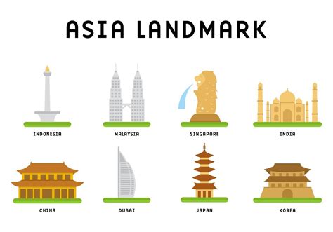 Asia Landmark Vector. Choose from thousands of free vectors, clip art designs, icons, and ...