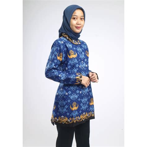 Jual Blus Seragam Korpri / Batik Korpri | Shopee Indonesia