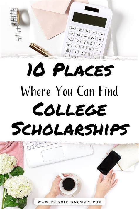 10 Places Where You Can Find College Scholarships | Scholarships for ...