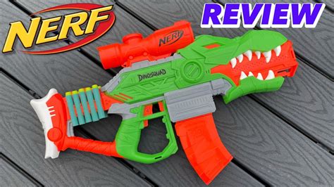 [REVIEW] NERF Dinosquad REX RAMPAGE - YouTube