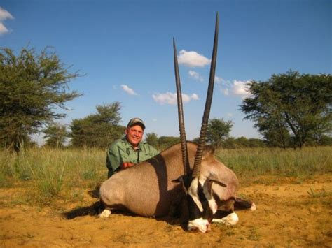 Hunting Gemsbuck in South Africa - Somerby Safaris