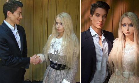 Real-life Barbie and Ken, Valeria Lukyanova and Justin Jedlica meet, but 'hate the sight of each ...