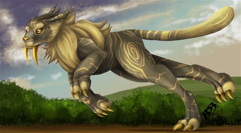 Sabertooth Tiger by TheNornOnTheGo on DeviantArt