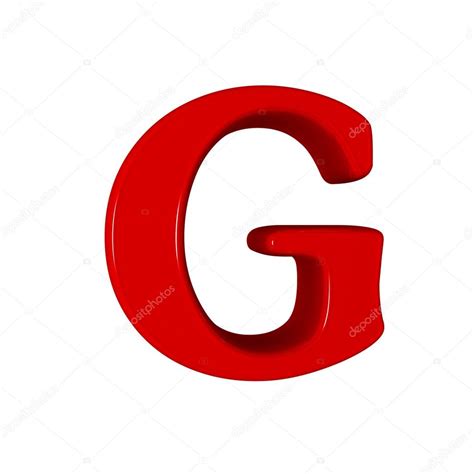 Single G alphabet letter — Stock Photo © LovArt #66404821