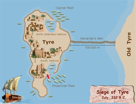 Mesopotamia-Siege of Tyre (332 BC) The Siege of Tyre was orchestrated by Alexander the Great in ...